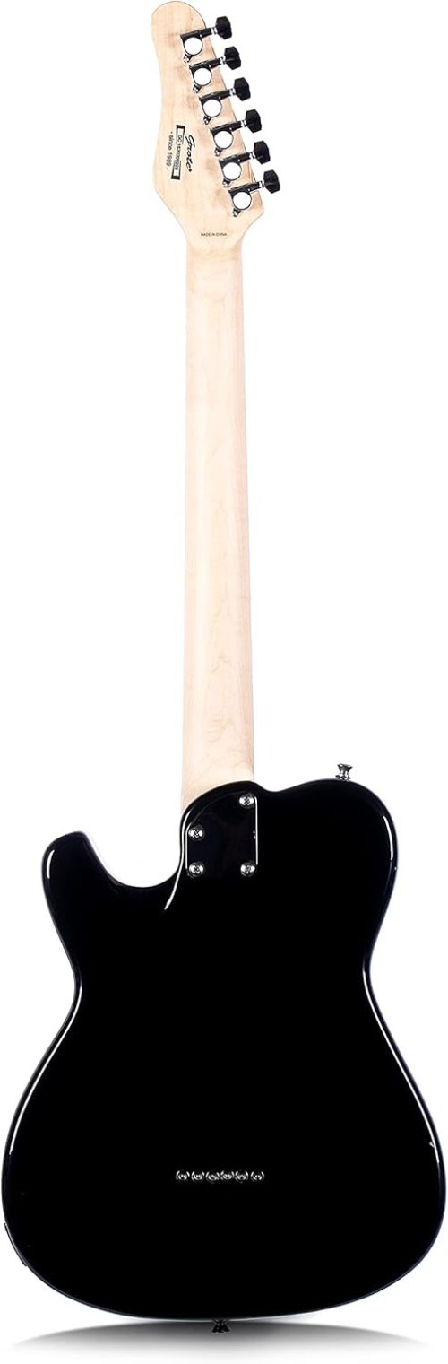 Electric Guitar Semi-Hollow F-Hole Tele Style – Green with Canadian Maple Neck