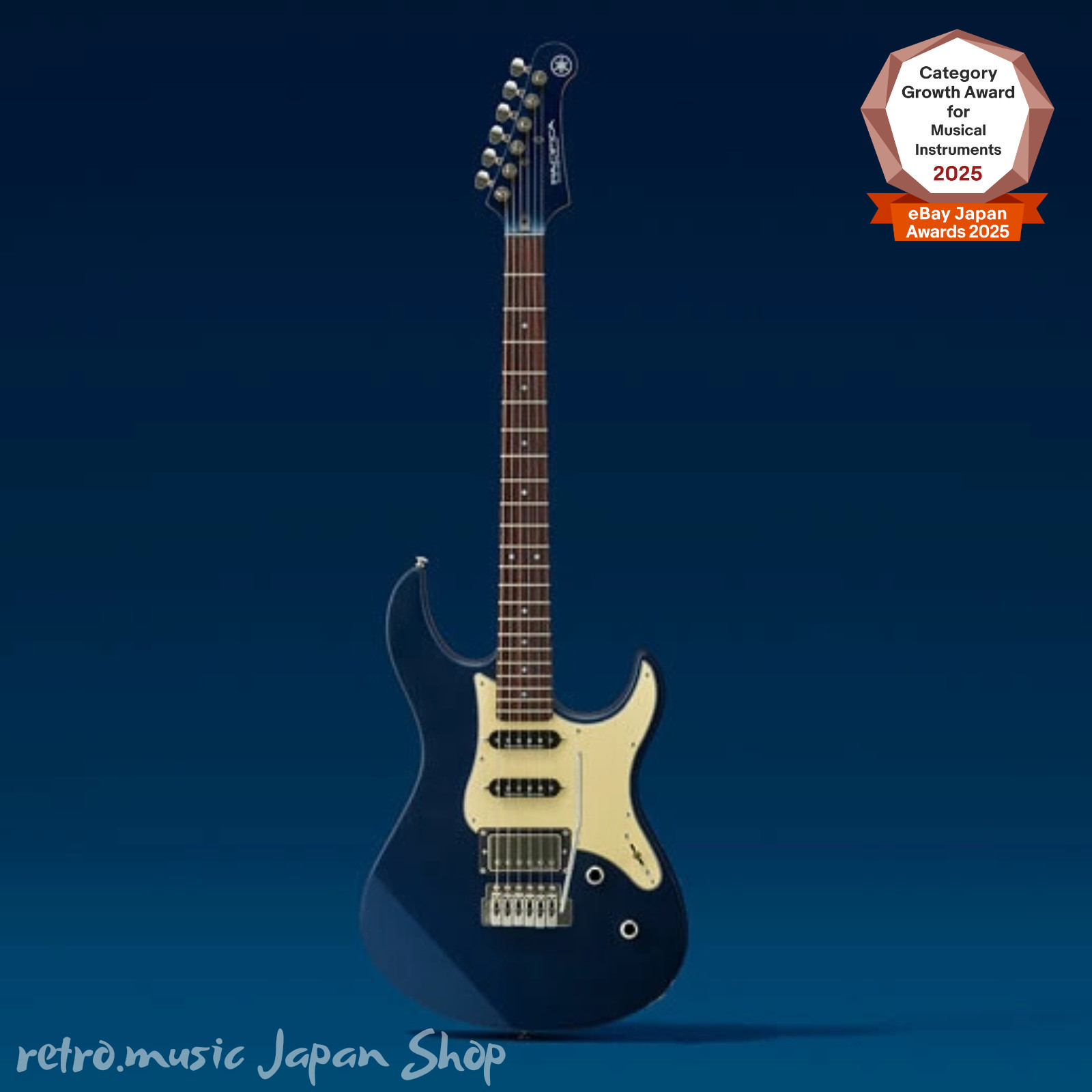 Yamaha Pacifica PAC612VIIX MSB Matte Silk Blue Satin Neck Seymour Duncan PAC612