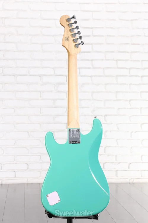 Squier Mini Stratocaster Electric Guitar – Sea Foam Green