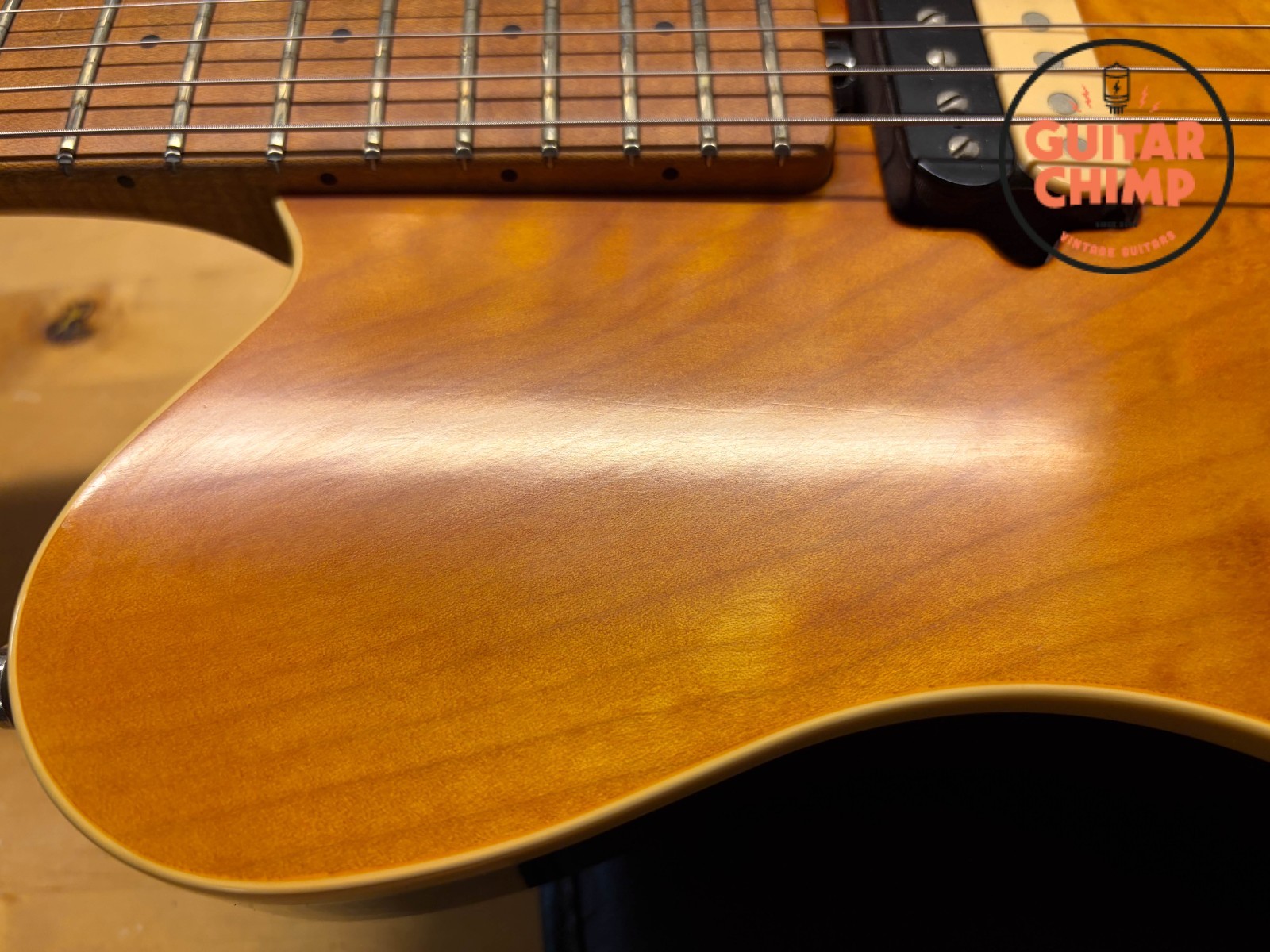 1992 Ernie Ball Music Man Eddie Van Halen EVH Gold Translucent OHSC