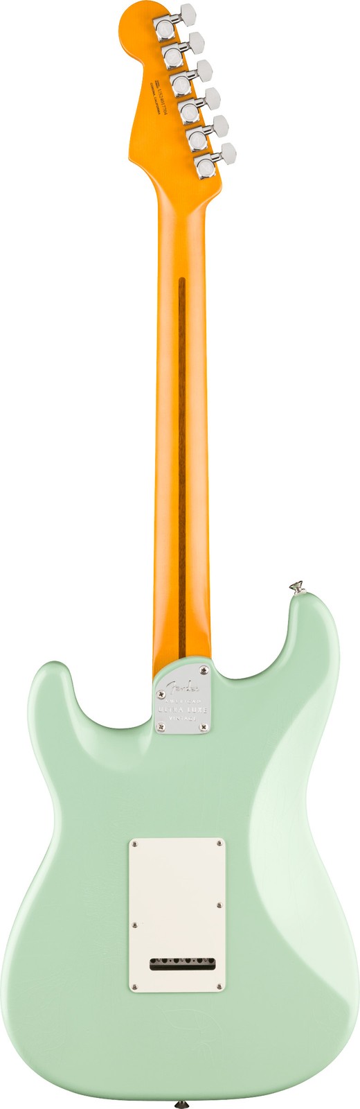 Fender American Ultra Luxe Vintage 60s Stratocaster E/G, Rosewood FB, Surf Green