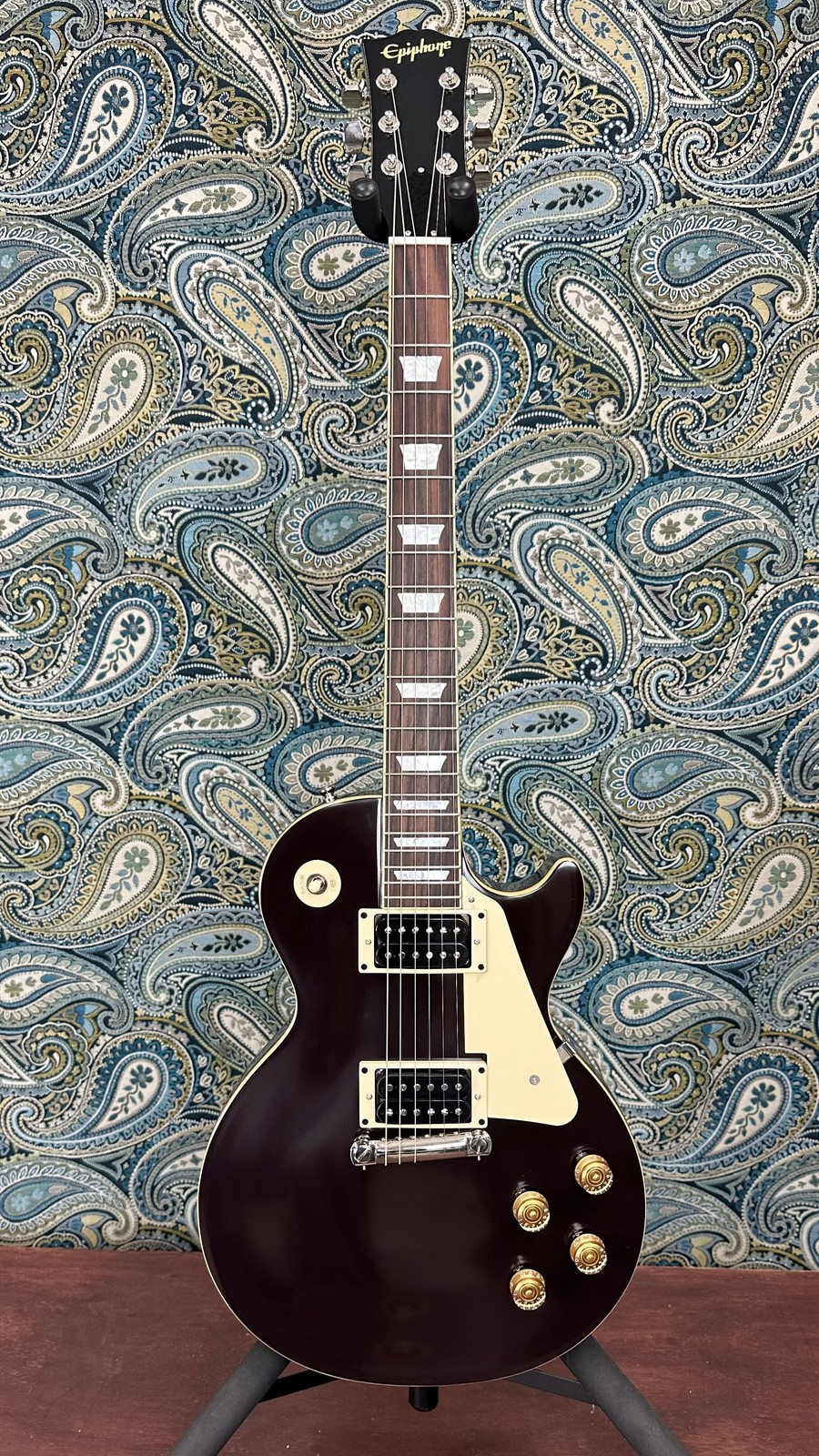 Epiphone Jeff Beck Oxblood 1954 Les Paul Guitar w/Hard Case