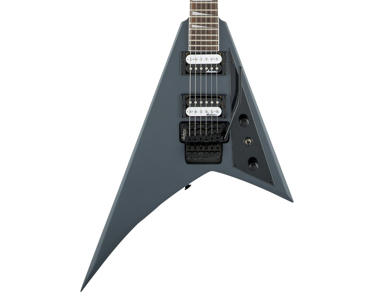 Used Jackson JS Series Rhoads JS32 – Satin Gray w/ Amaranth FB