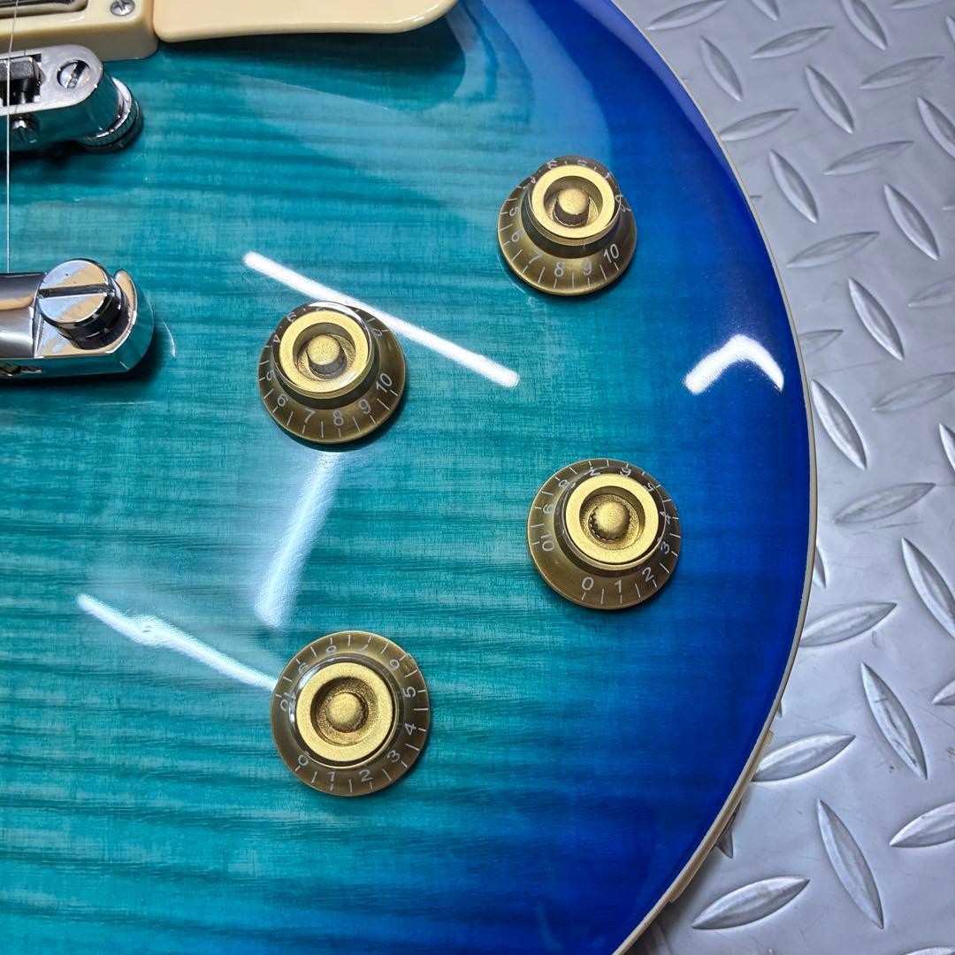 Blitz Les Paul BLP-450 see-through blue Safe packing!