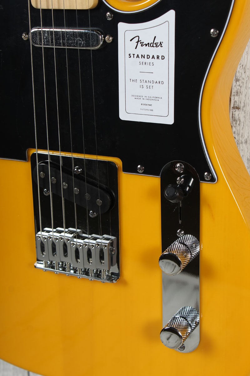 Fender Standard Telecaster Electric Guitar Butterscotch Blonde Finish