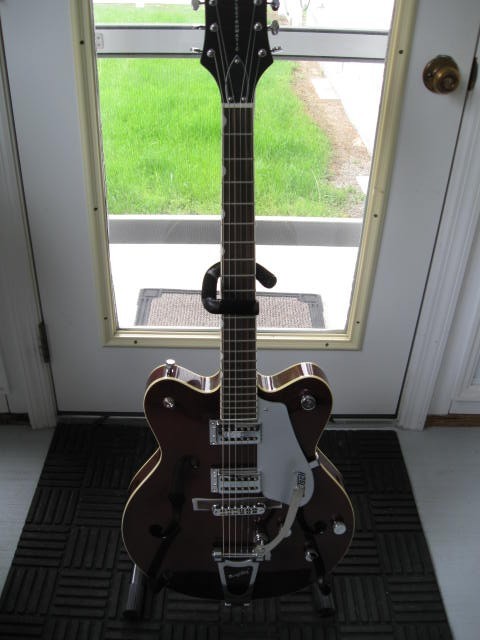 GRETSCH G5122DC DOUBLE CUTAWAY MINT BIGSBY B60 TAILPIECE W/ BLACK-CASE 535-#13