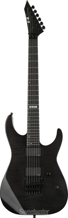 ESP E-II M-II Electric Guitar – See Thru Black, Dent and Scratch