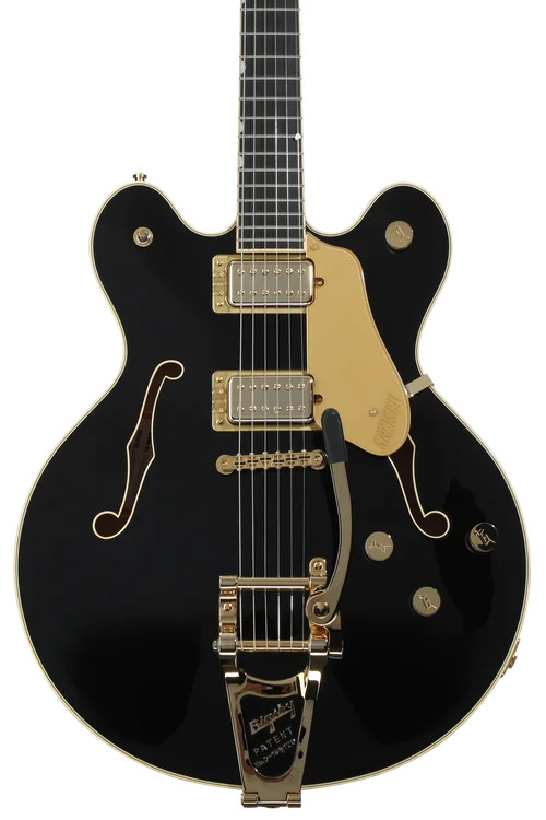 Gretsch Pro Broadkaster LX Semi-hollow Electric Guitar – Black