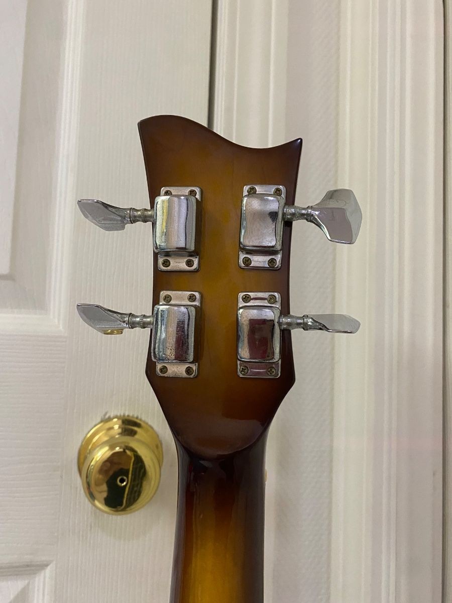 Japan Vintage Set Neck Bizarre Beatles Violin Bass Guitar