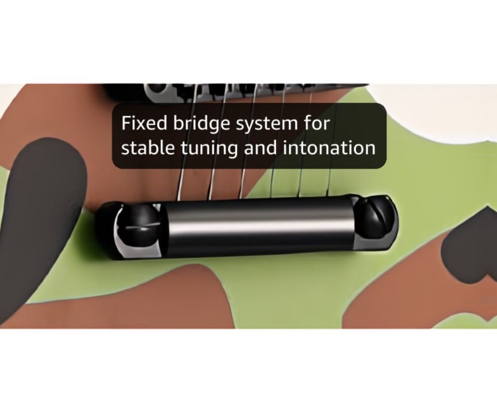 NEW CAMOUFLAGE LP STYLE Felsley FLP400 Electric Guitar. NICE!! FAST SHIPPING!!
