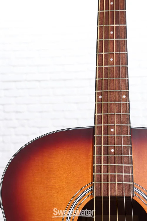 Ibanez PJ50E Acoustic-electric Guitar – Open-pore Vintage Amber Sunburst