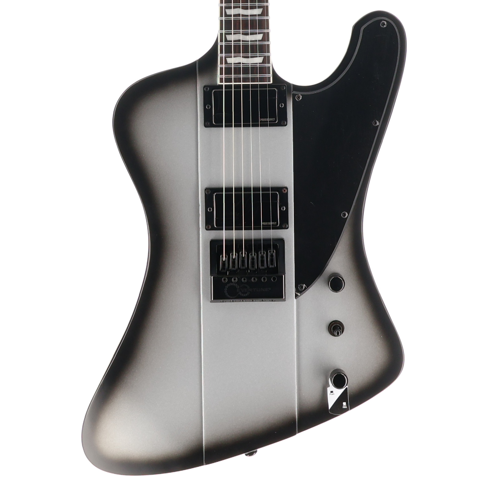 LTD Phoenix-1000 EverTune, Silver Sunburst Satin, Fully Tested (SR) (50711)