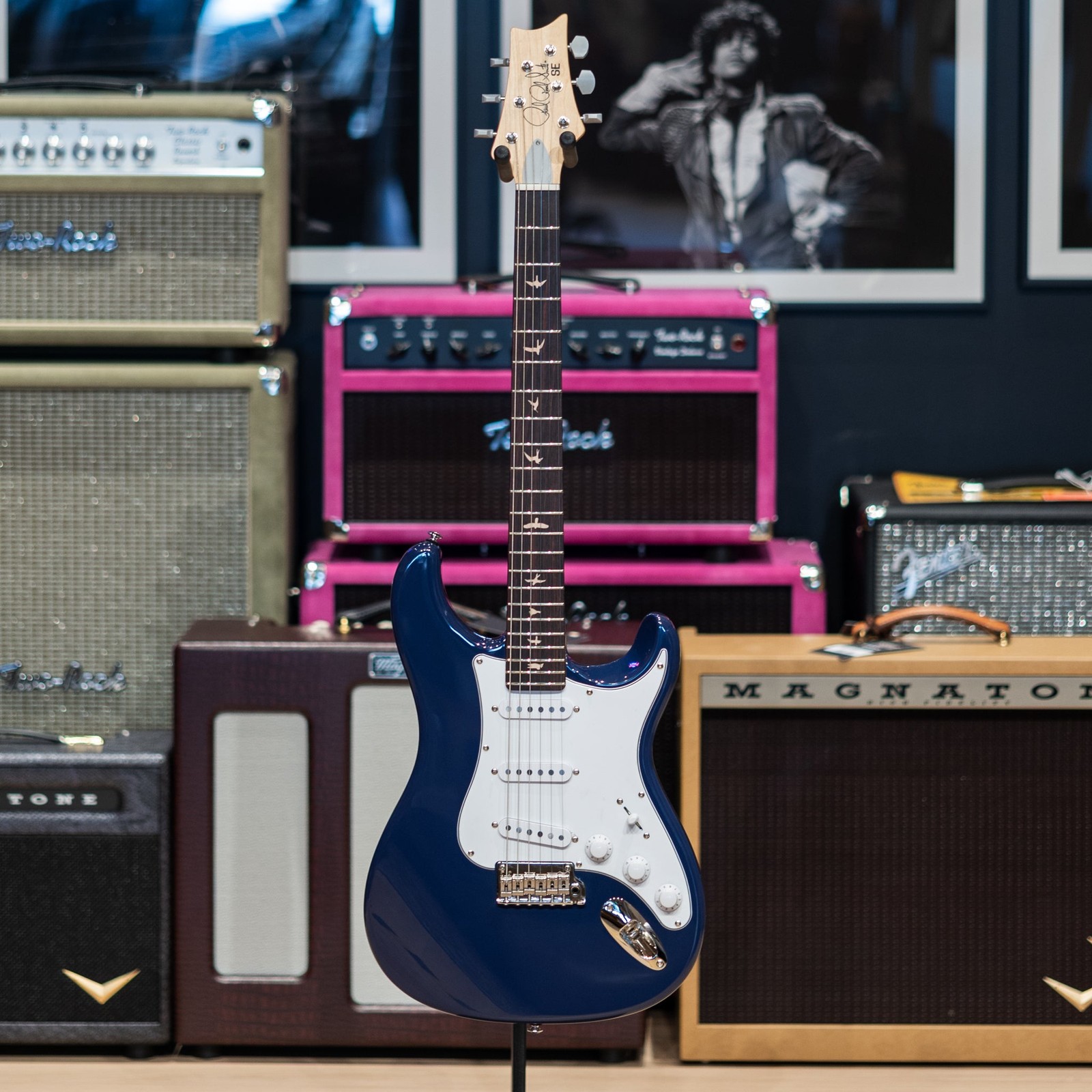 PRS SE SIlver Sky RW – Traditional Blue