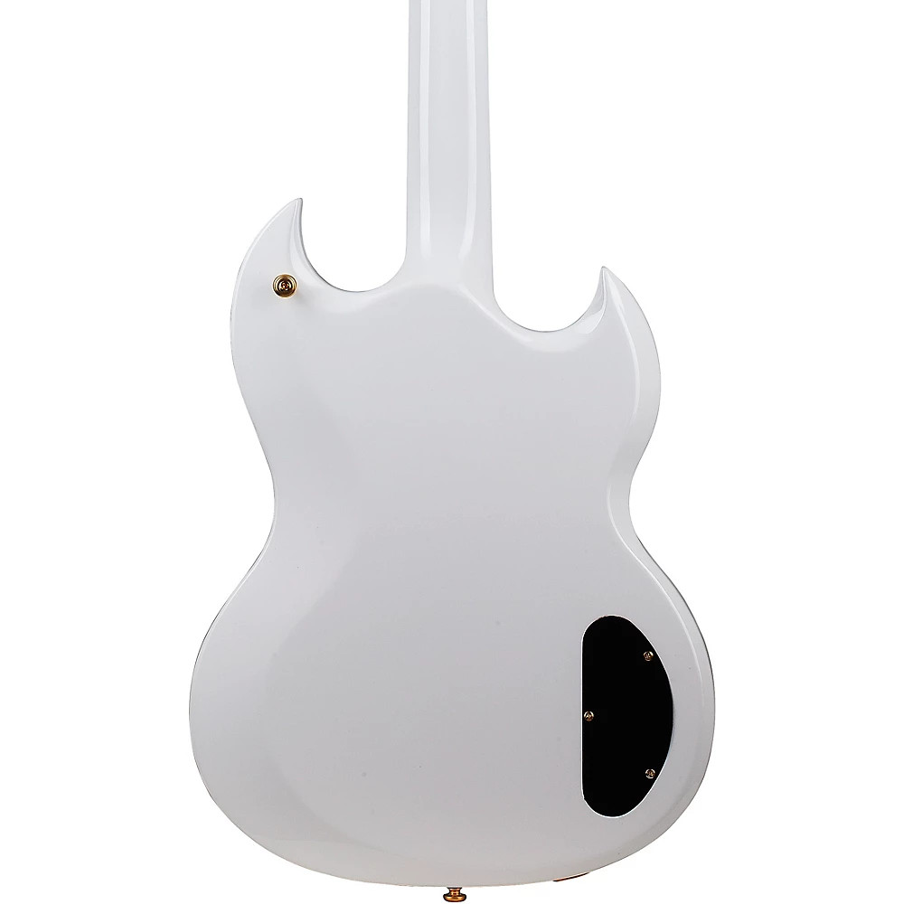 Schecter ZV-H6LLYW66D Zacky Vengeance Left-Handed Electric Guitar Gloss White