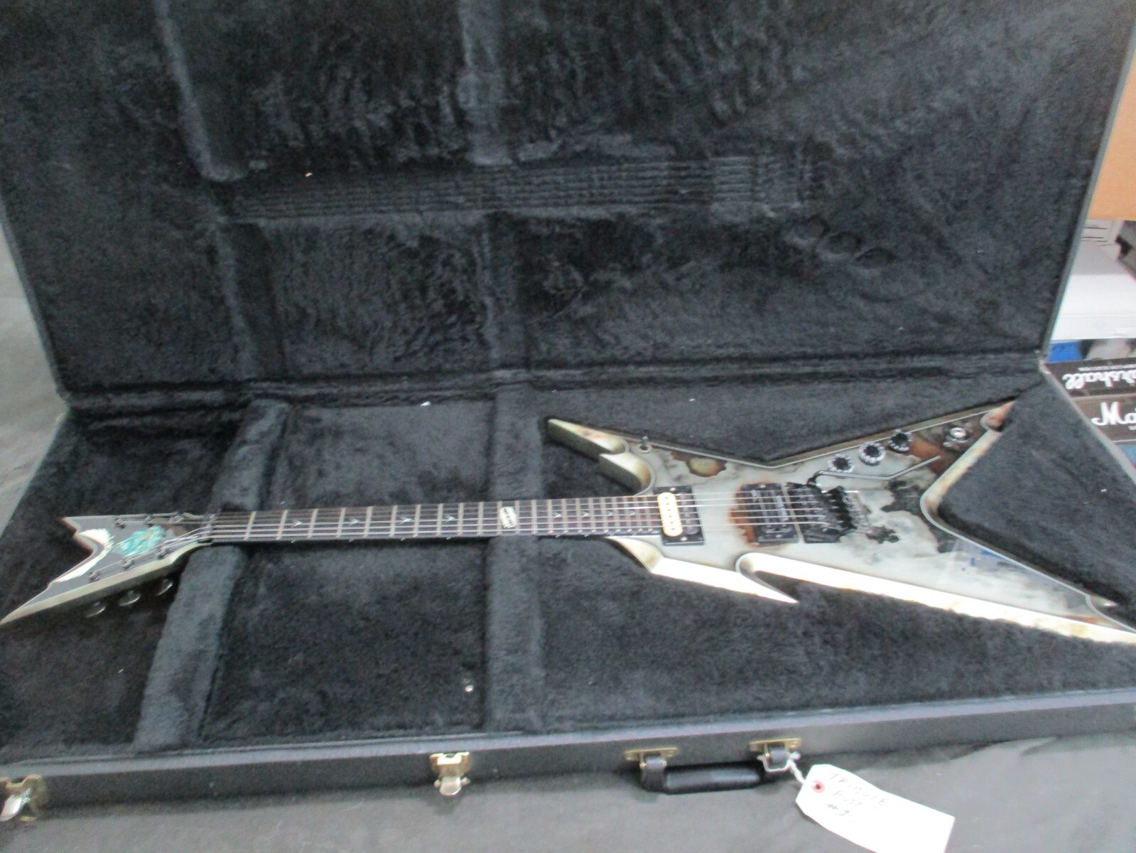Dean USA Rust Razorback guitar from Dean’s custom shop