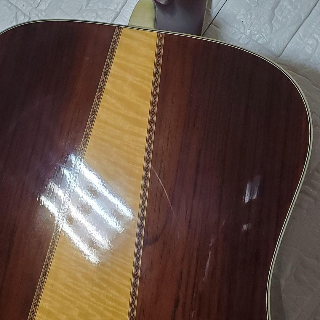 Good condition Maurice W-50 70s acoustic guitar Jacaranda plywood