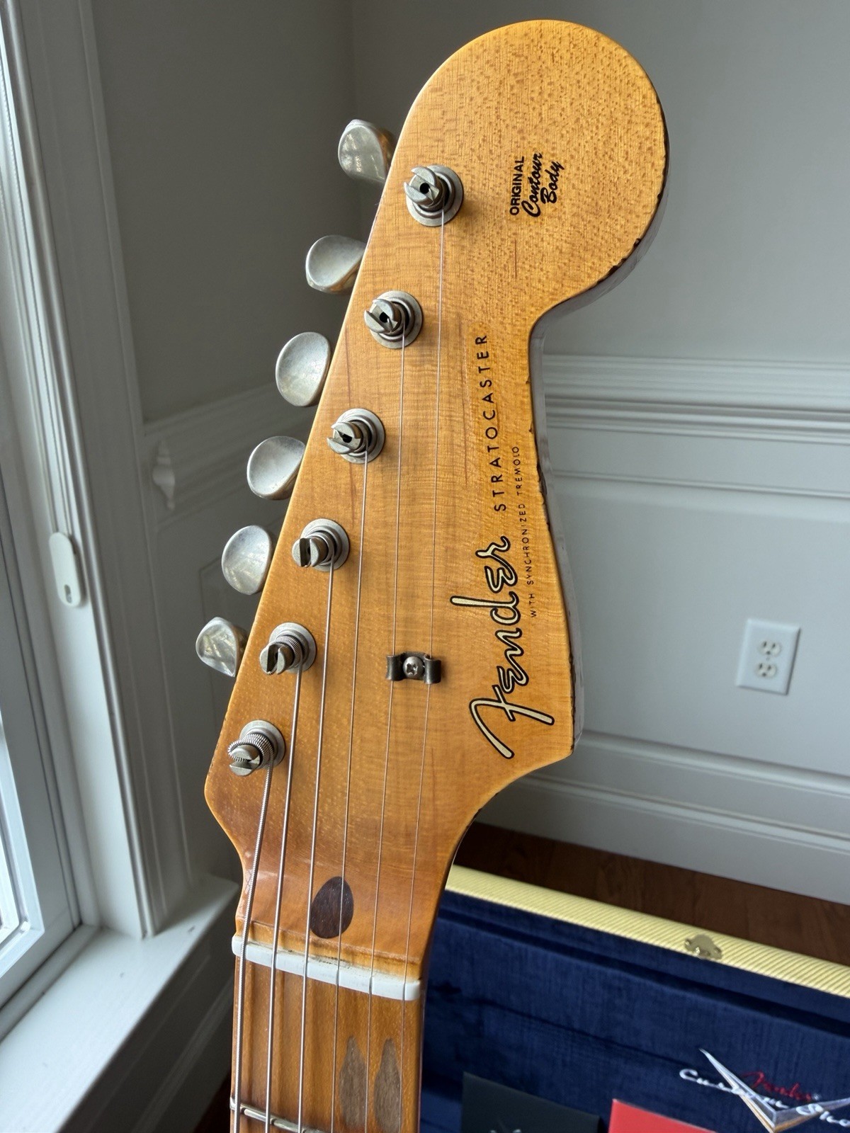 2025 Fender Custom Shop ‘57 Stratocaster SR25 Heavy Relic – Aged Candy Tangerine