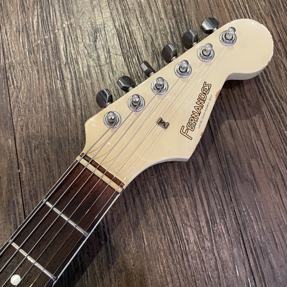 Fernandes Stratocaster Electric Guitar C-shape Neck Used with Tremolo