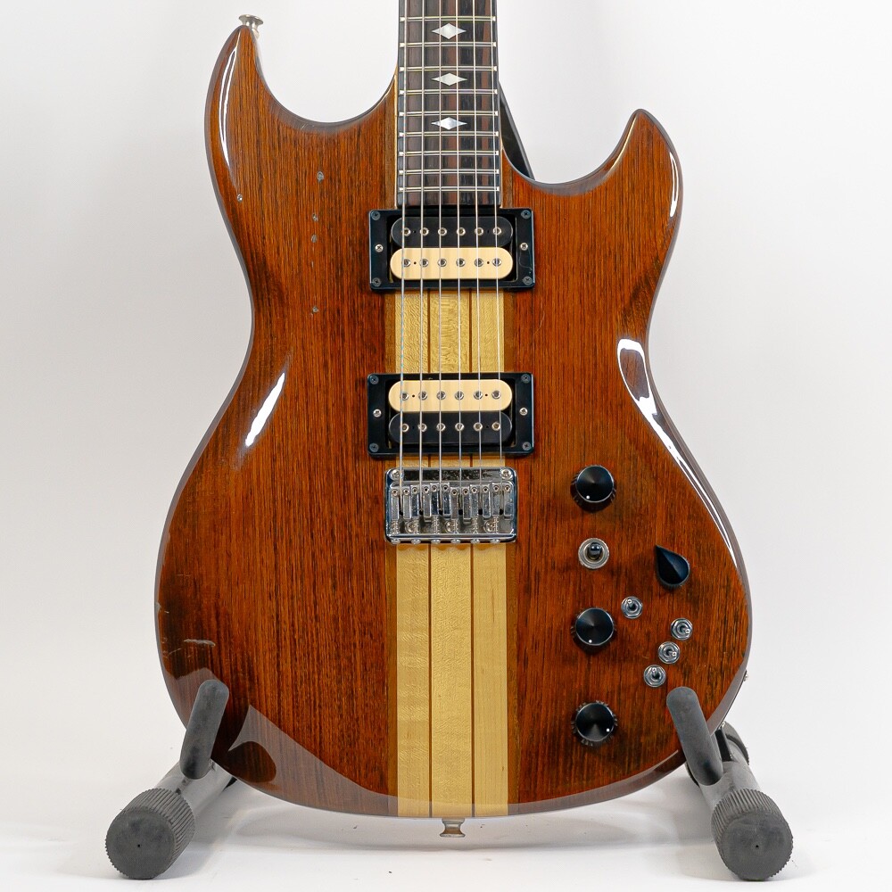 1980 Aria Pro II TS-600 Tri-Sound Series Natural w/ Neck-Thru Construction