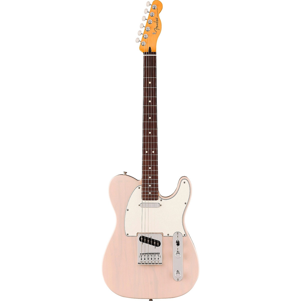 Fender Player II Telecaster Chambered Ash Body RW FB Guitar White Blonde