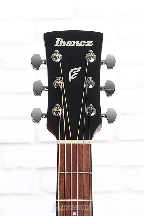 Ibanez PJ50E Acoustic-electric Guitar – Open-pore Vintage Amber Sunburst