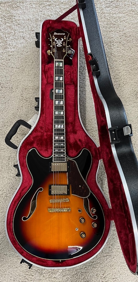 Ibanez AS Artstar AS113 Hollow-Body Electric Guitar, Brown Sunburst 8lbs 5.34oz