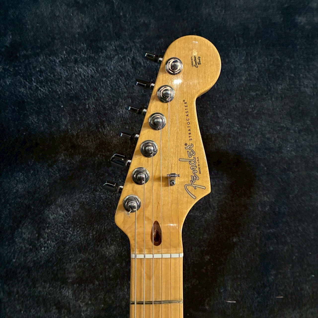Fender USA American Standard Stratocaster 2014 Black【3.66kg】
