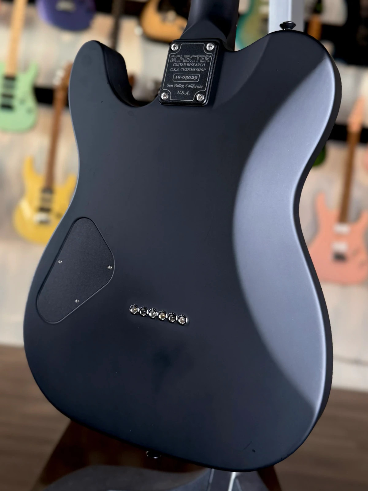 Schecter USA Masterworks PT – Cracked Mirror (1 of 1) – Custom Shop Telecaster