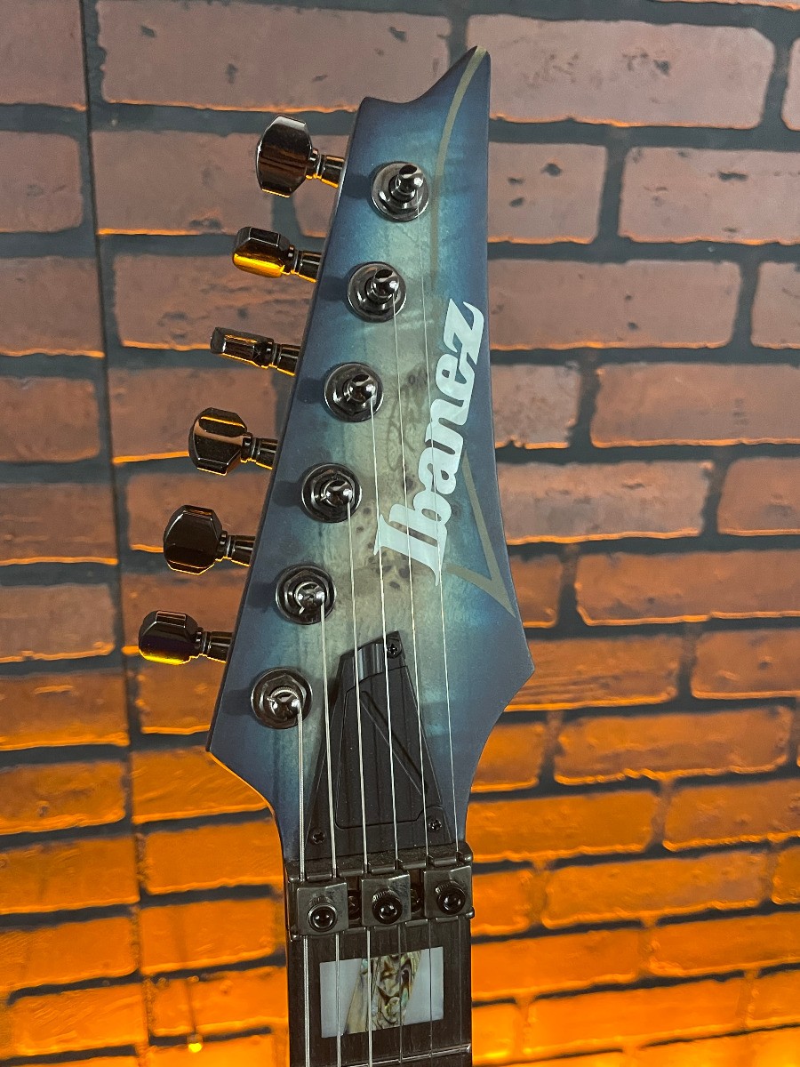 2023 Ibanez Premium RGT1270PB Guitar – Cosmic Blue Starburst Flat Electric Gu…