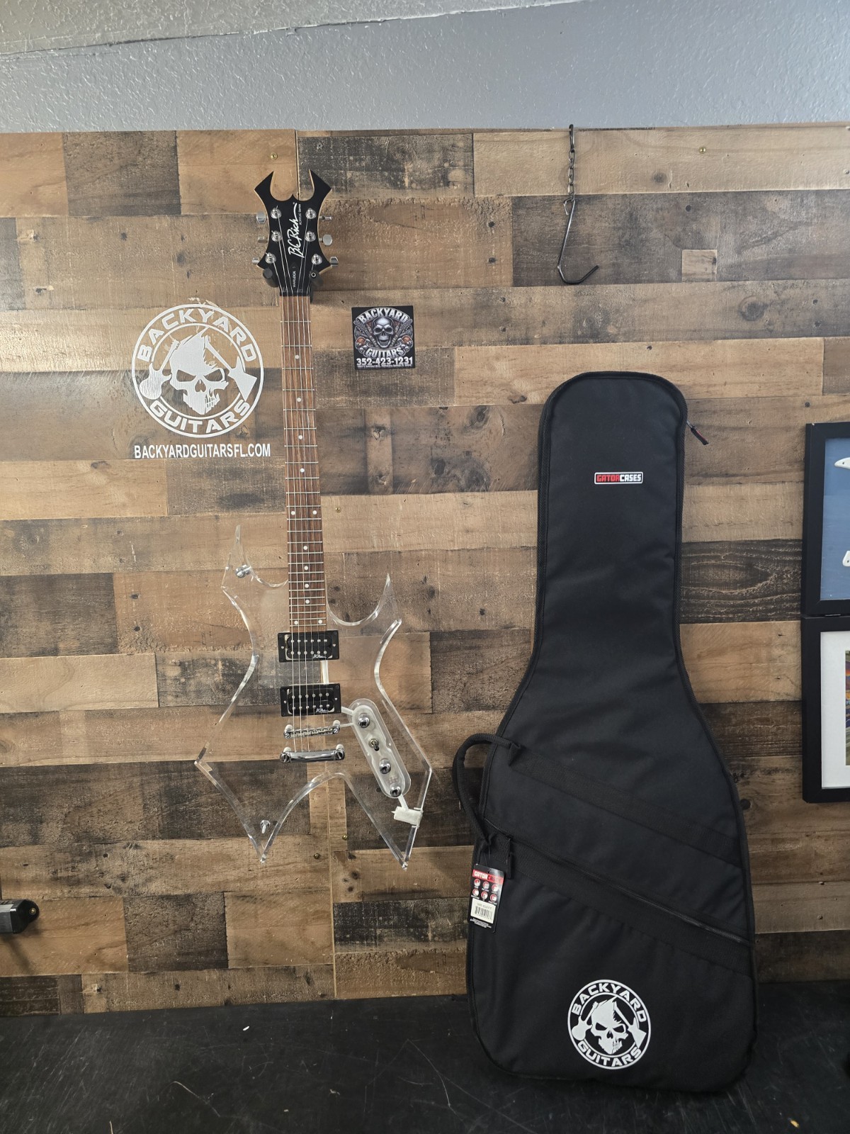 BC Rich Warlock Clear Acrylic #1