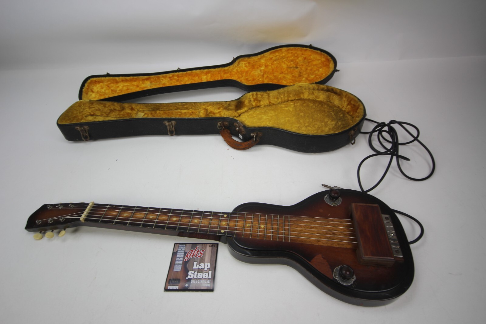 Kay 1939 Hawaian Lap Steel Electric Guitar K-14 with case set up w/ new strings