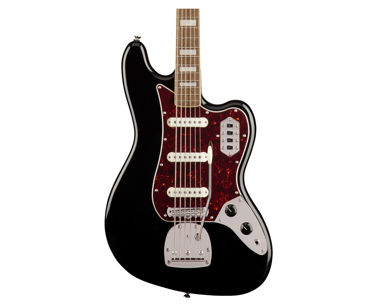 Used Squier Classic Vibe Bass VI – Black w/ Laurel Fingerboard