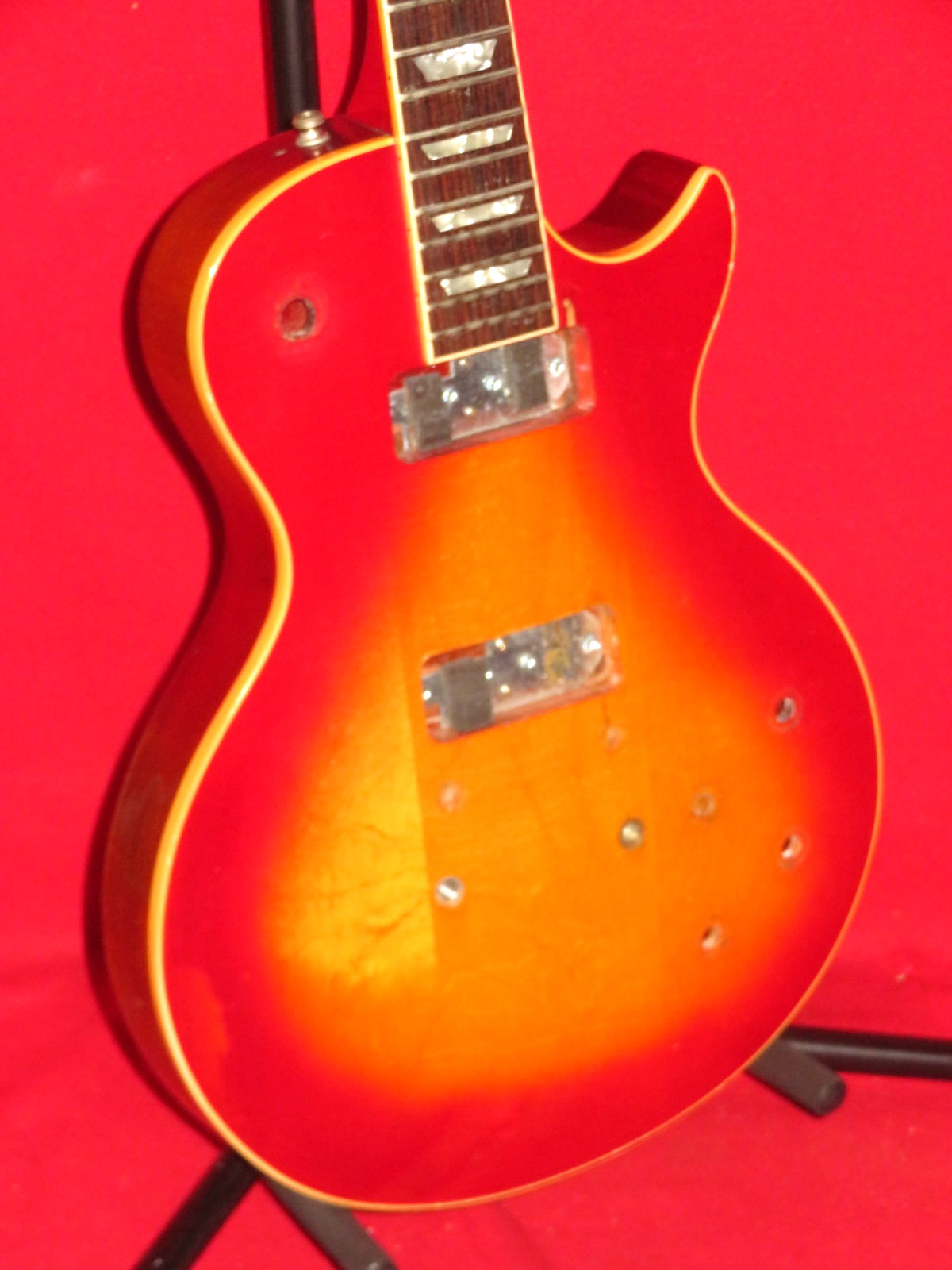 Gibson 1980 Cherry Burst Les Paul Deluxe Body & Neck