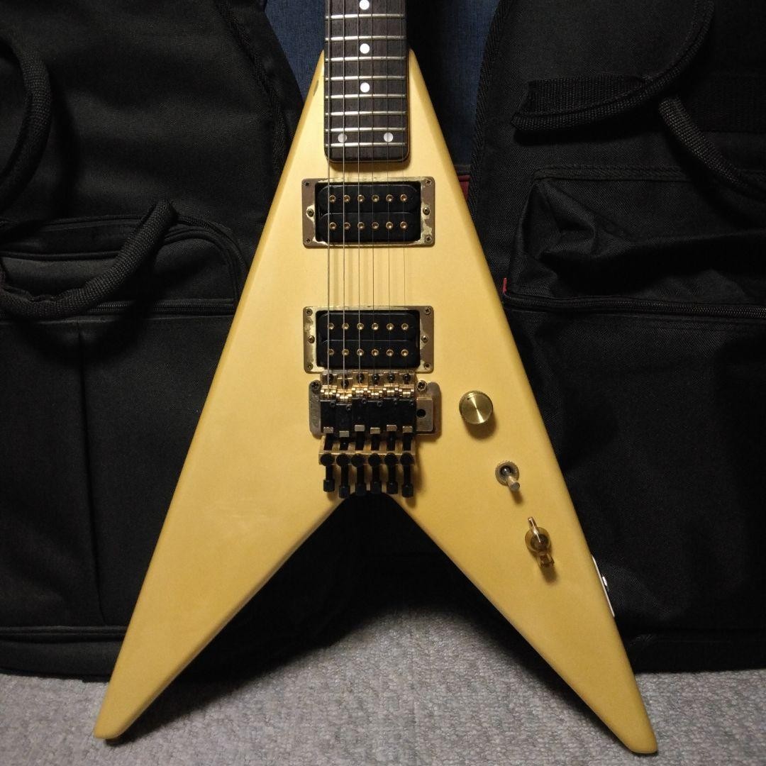 Aria Pro II XX CUSTOM Gold Made in Japan Electric Guitar Used From Japan