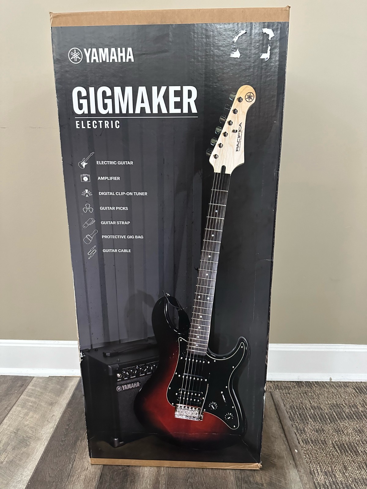 Yamaha Gigmaker EC Electric Guitar Pack Blue