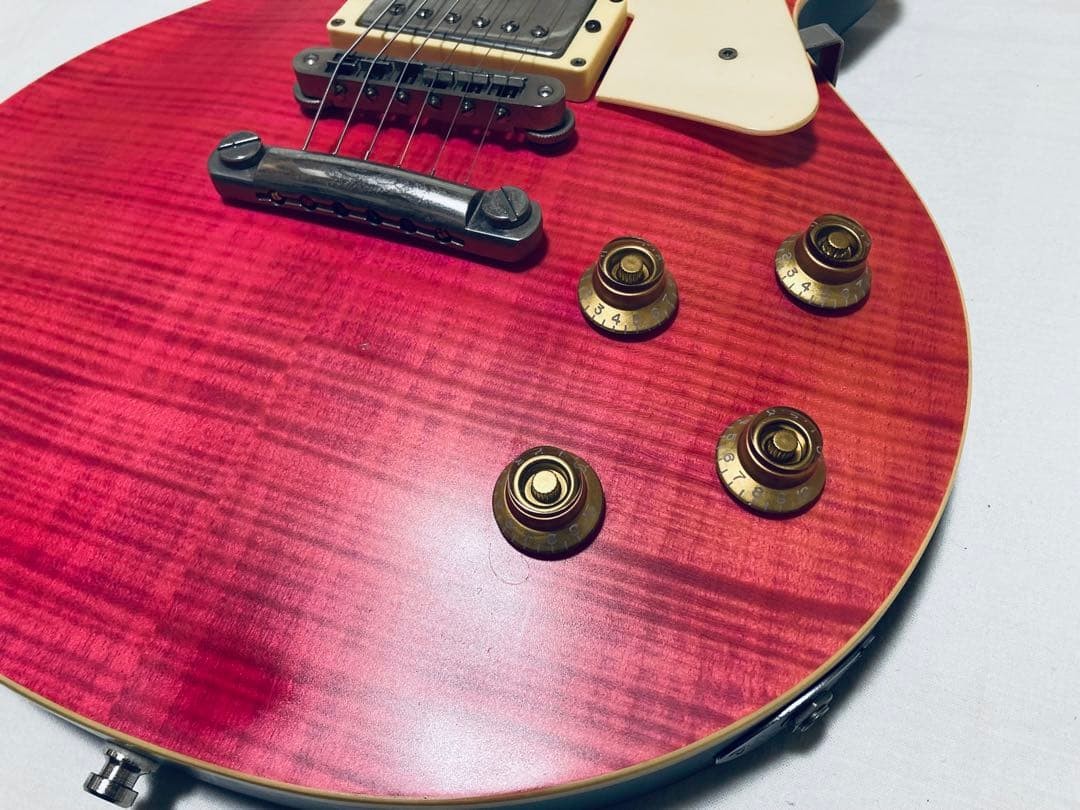 Burny Super Grade Les Paul Pink Safe Packing!