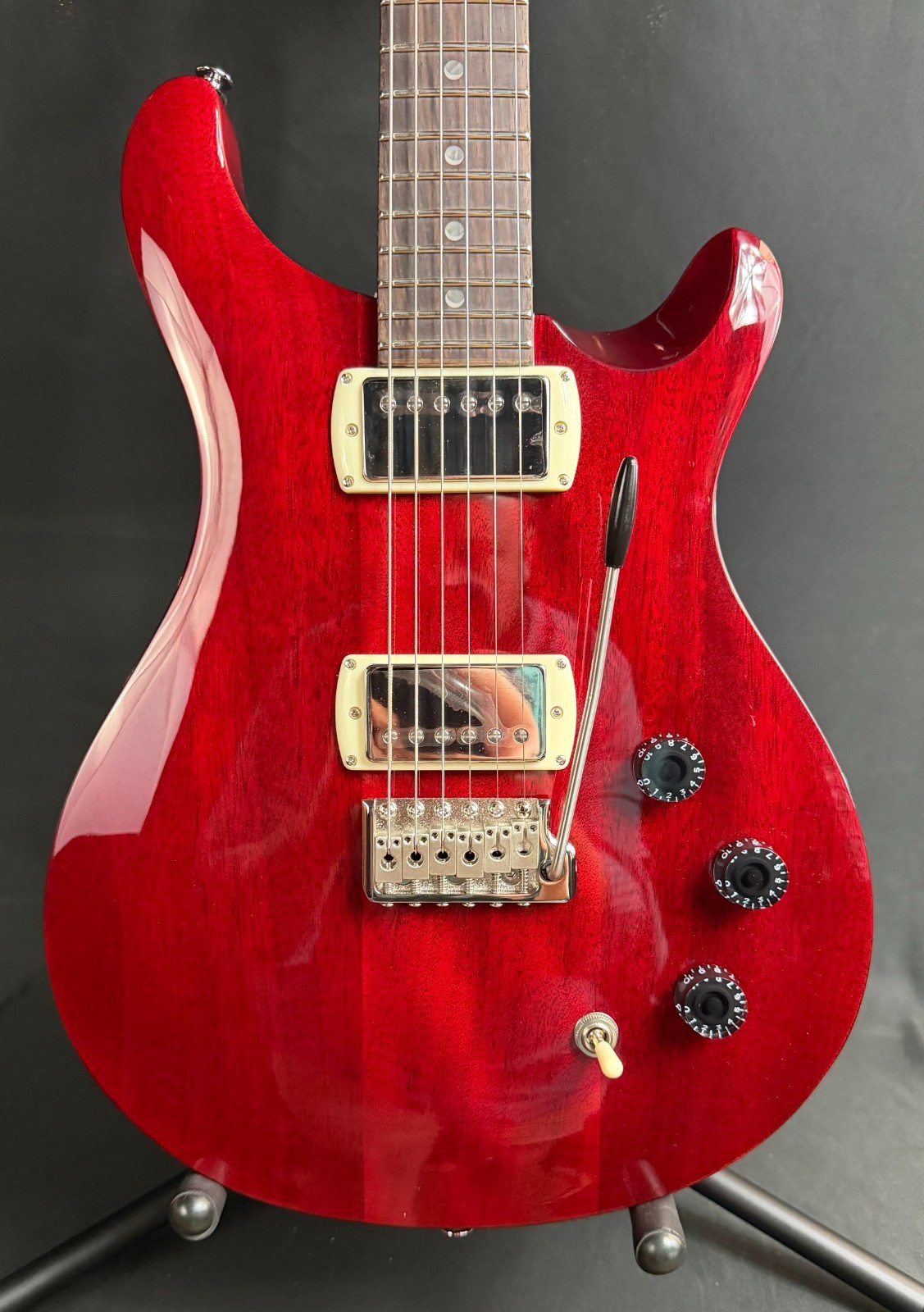 PRS SE DGT Standard David Grissom Signature Electric Guitar Vintage Cherry