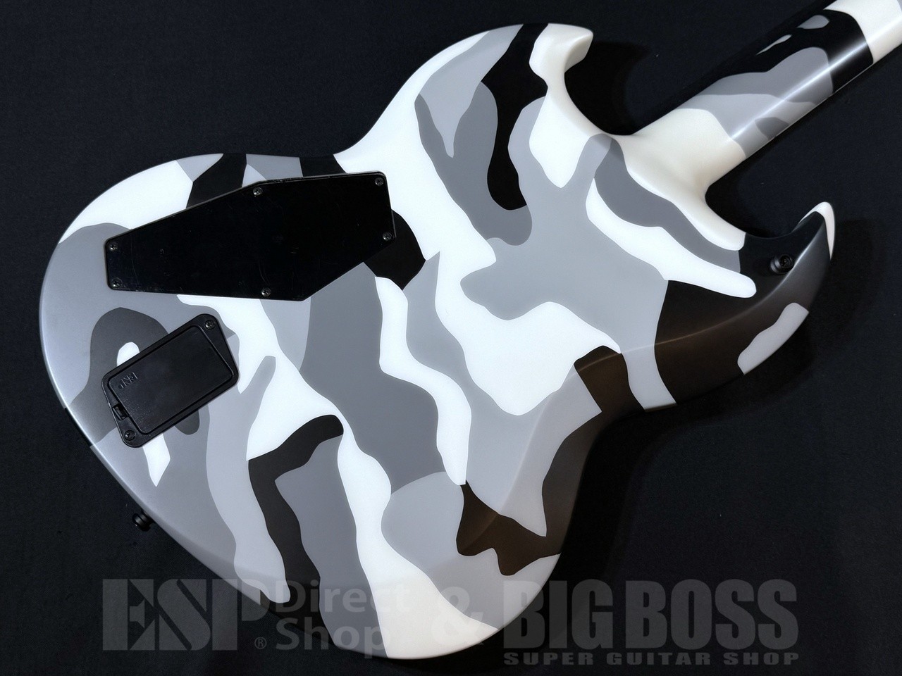 E-II VIPER Urban Camo Electric Guitar Mahogany Body Thin U Neck Used