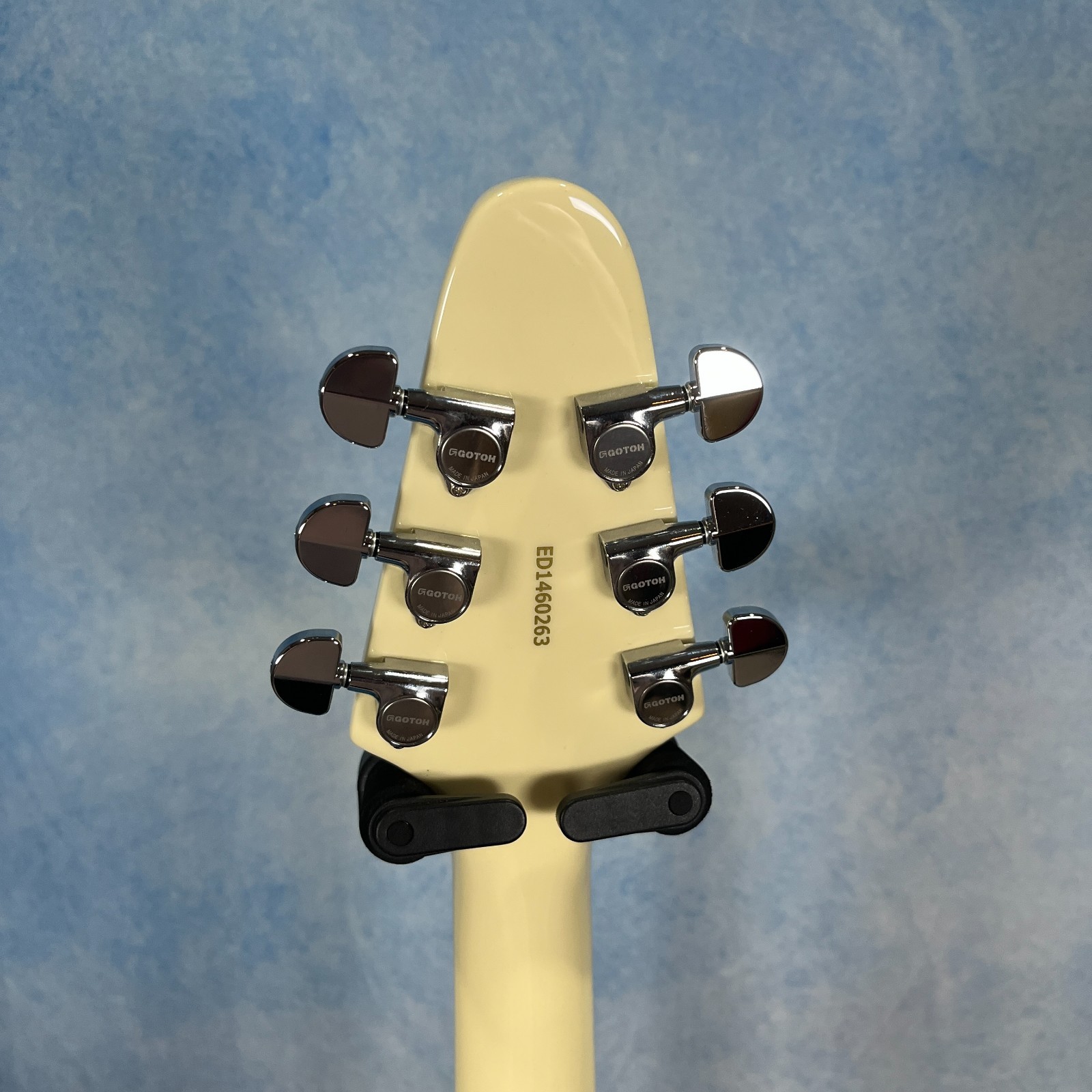 Edwards E-FV-LTD Flying V Type Vintage White Electric Guitar Form Japan