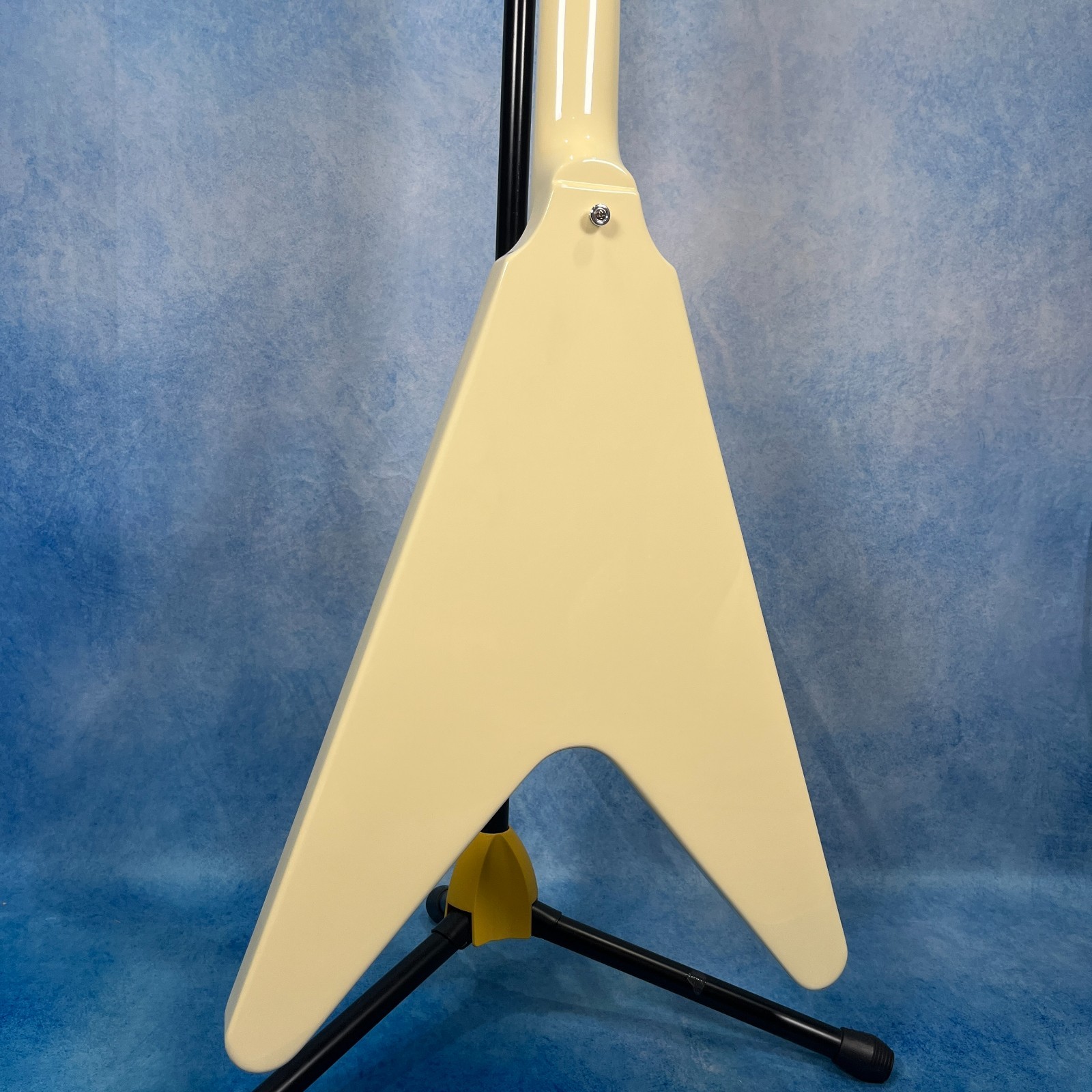 Edwards E-FV-LTD Flying V Type Vintage White Electric Guitar Form Japan