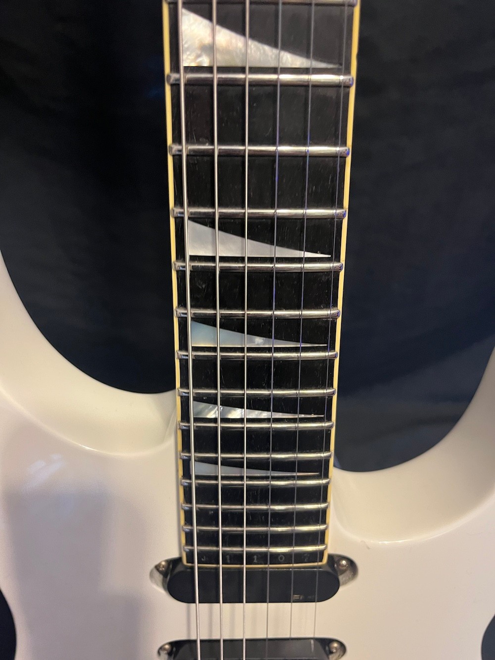 1985 Vintage Jackson USA Soloist Guitar in Pearl White EMG’s