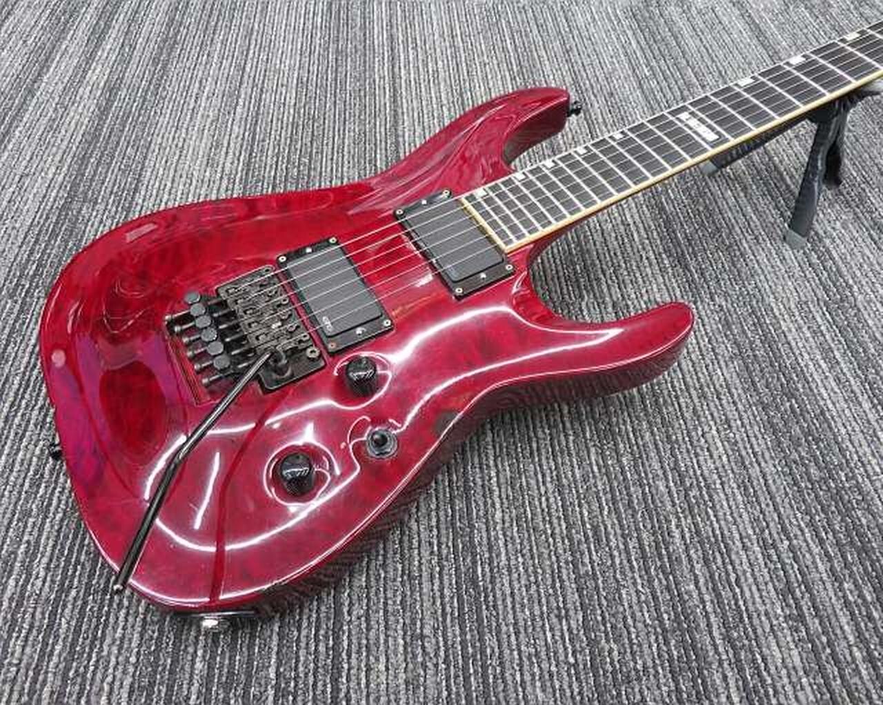 ESP Horizon CTM Red Made in Japan 2002 ST Type Solid Body Electric Guitar