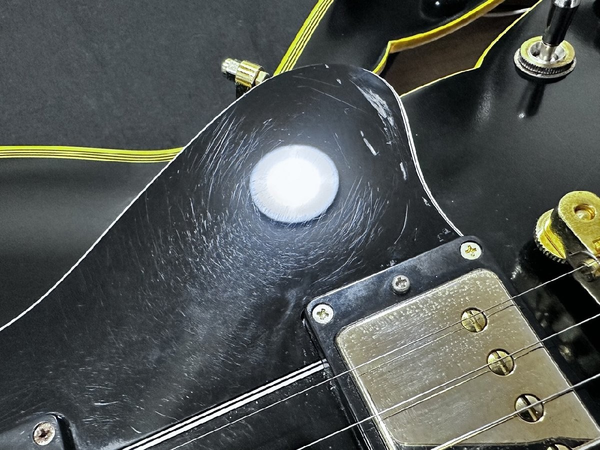 EDWARDS E-SA-CTM Black Electric Guitar Used From Japan