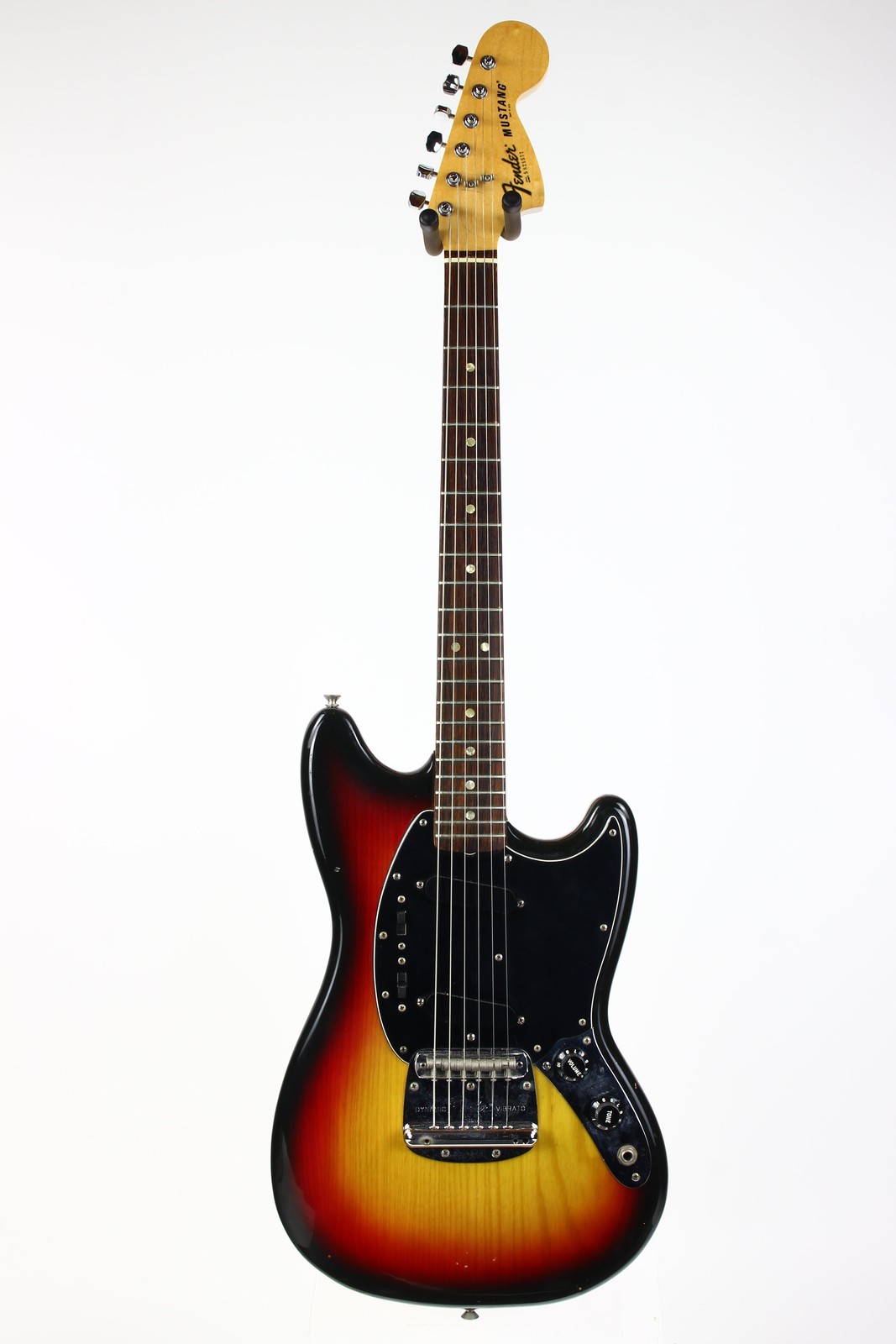 1978 Fender Mustang Sunburst Vintage Electric Guitar w Original Hard Case &