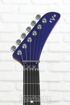 EVH 5150 Series Deluxe Poplar Burl Electric Guitar – Aqua Burst with Ebony