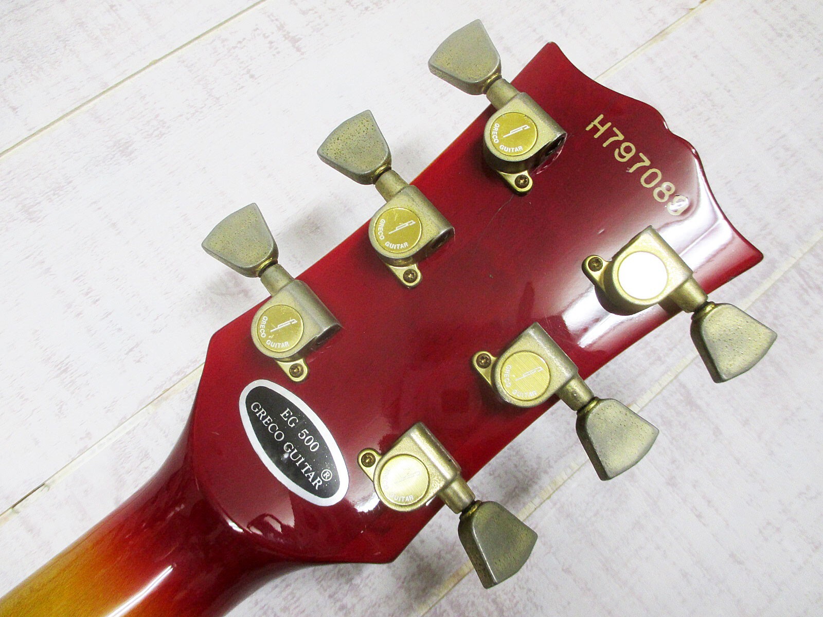 Greco 1979 EG500C Les Paul Custom Vintage Electric Guitar MIJ