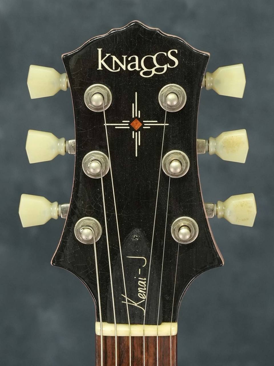 Knaggs Kenai J P2 Shell Pink Relic Electric Guitar Used 2023, Hard Case