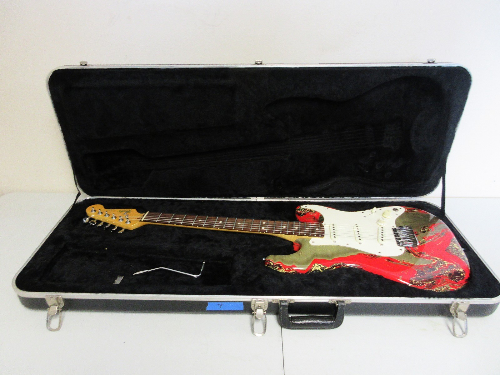 Collection of 1984 Fender Marble AKA “Bowling Ball” Stratocasters