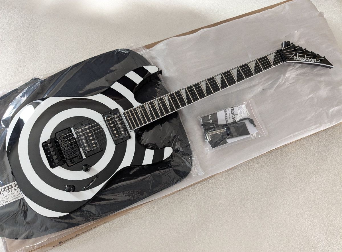 New Jackson X Series Soloist SLX DX Graphic Srs Bullseye