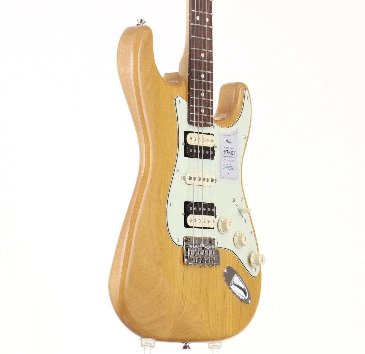 Fender 2024 Collection Made in Japan Hybrid II Stratocaster HSH Vintage Natural